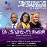 PREMIERE CONVENTION ANNUELLE DE SHALOM INTERNATIONALE MISSION