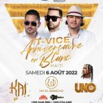 T-VICE ANNIVERSAIRE EN BLANC